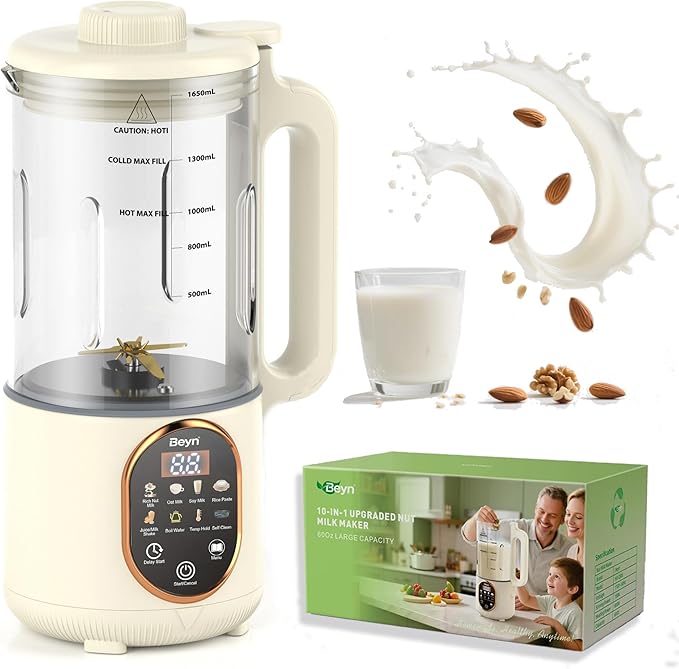 Beyn 60oz 10-in-1 Nut Milk Maker