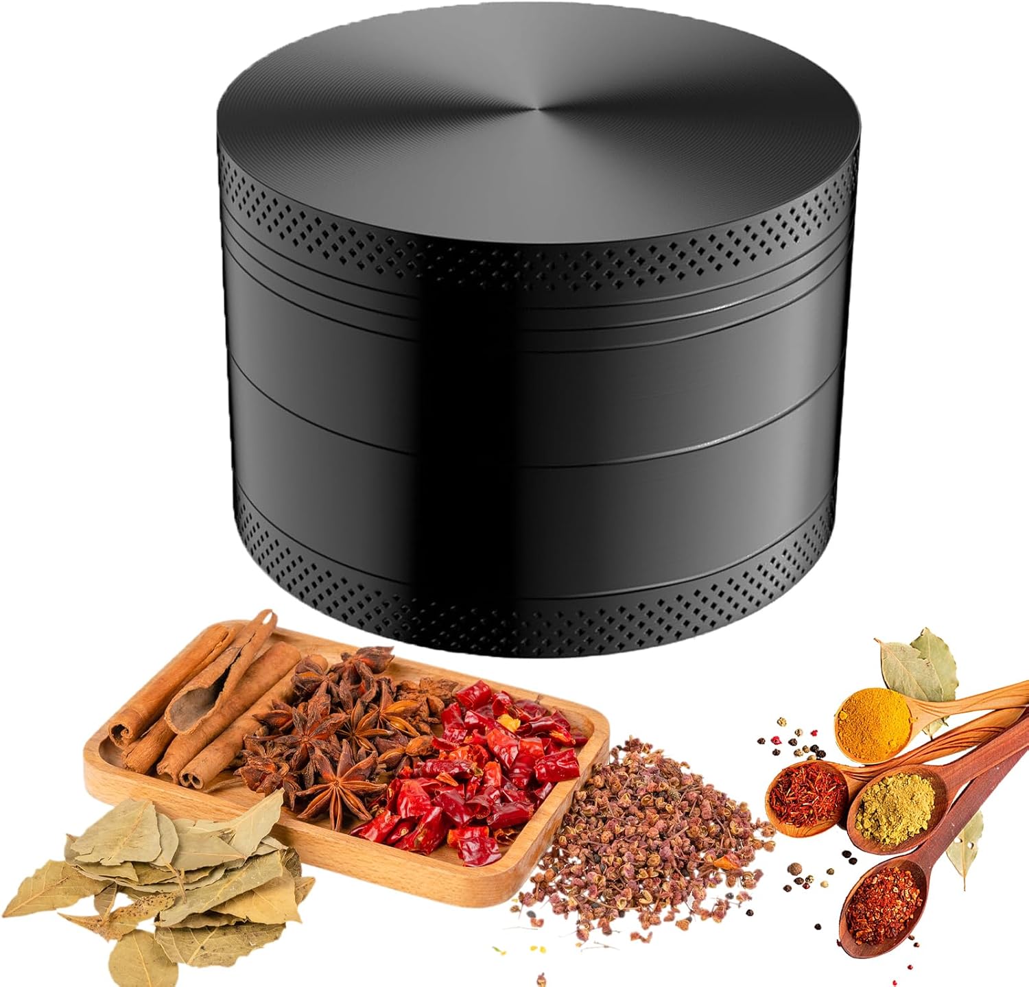 Black Spice Grinder Sharp Kitchen Tool