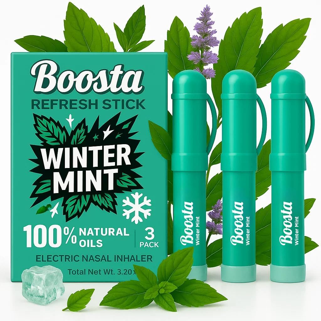 Nasal Inhaler Stick 3-Pack Menthol Eucalyptus