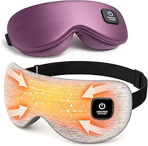 Cordless Heated Eye Mask For Sleep