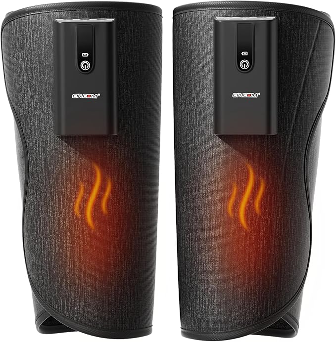 CINCOM Cordless Leg Massager with Heat