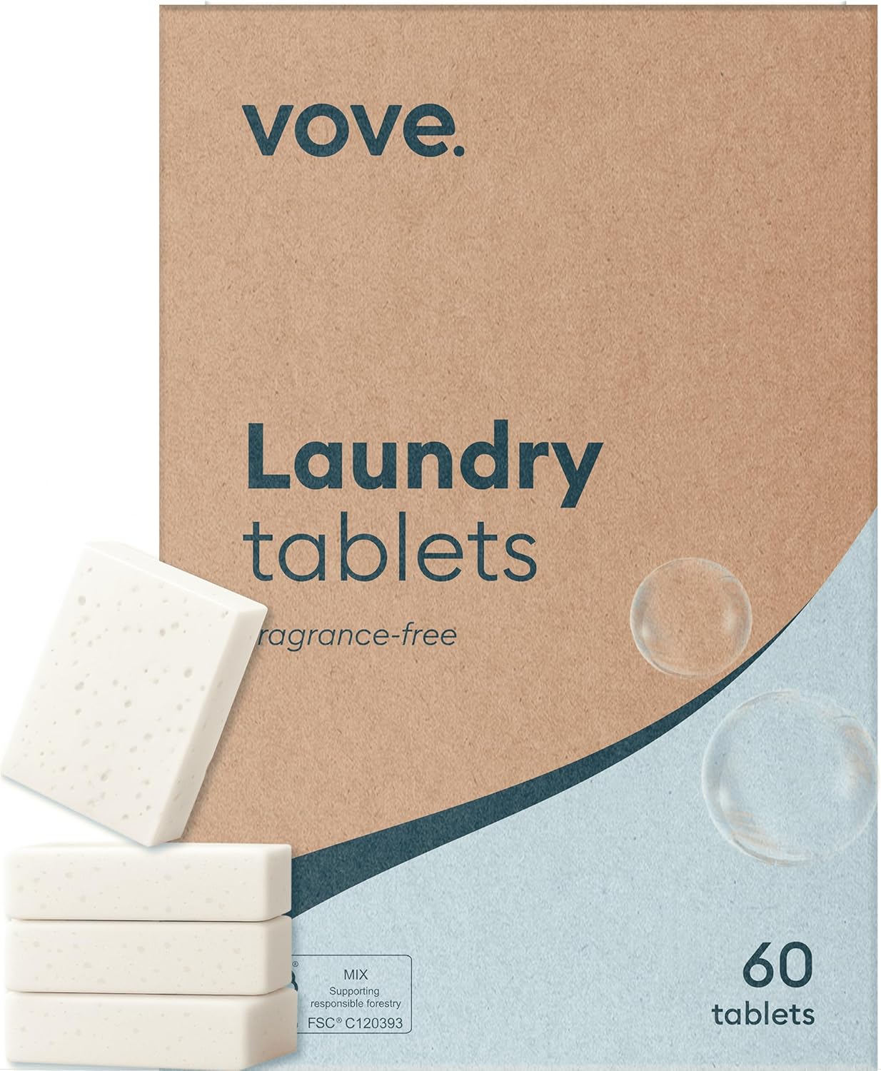 Vove Plastic Free Laundry Detergent Tablets