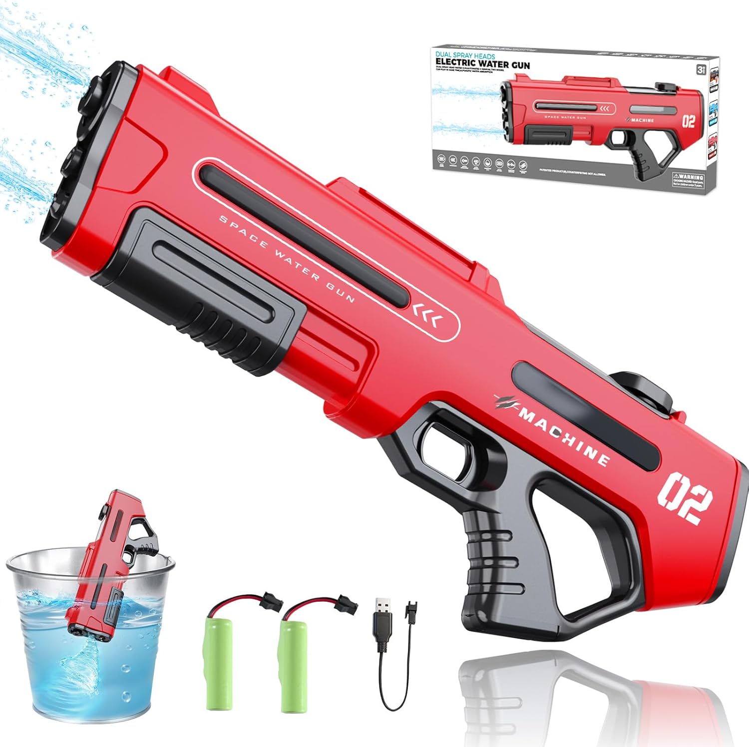 Powerful Electric Water Gun Toy Blaster
