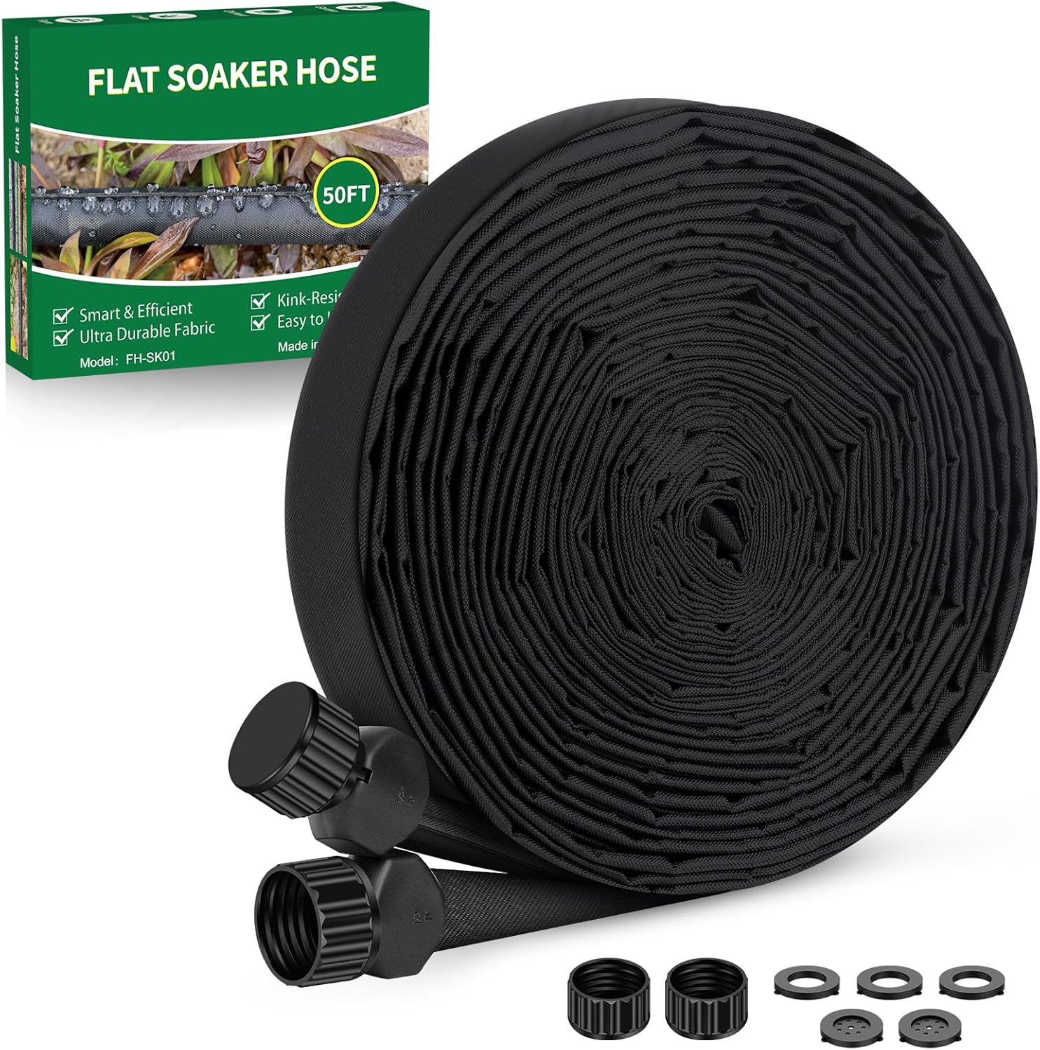Soaker Hose 50ft Drip Irrigation System