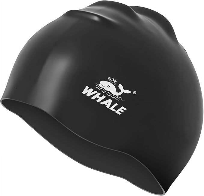 Extra Large Swim Cap Silicone Waterproof Ear Protection