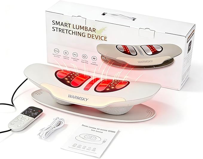 Smart Air Traction Lumbar Massager Device