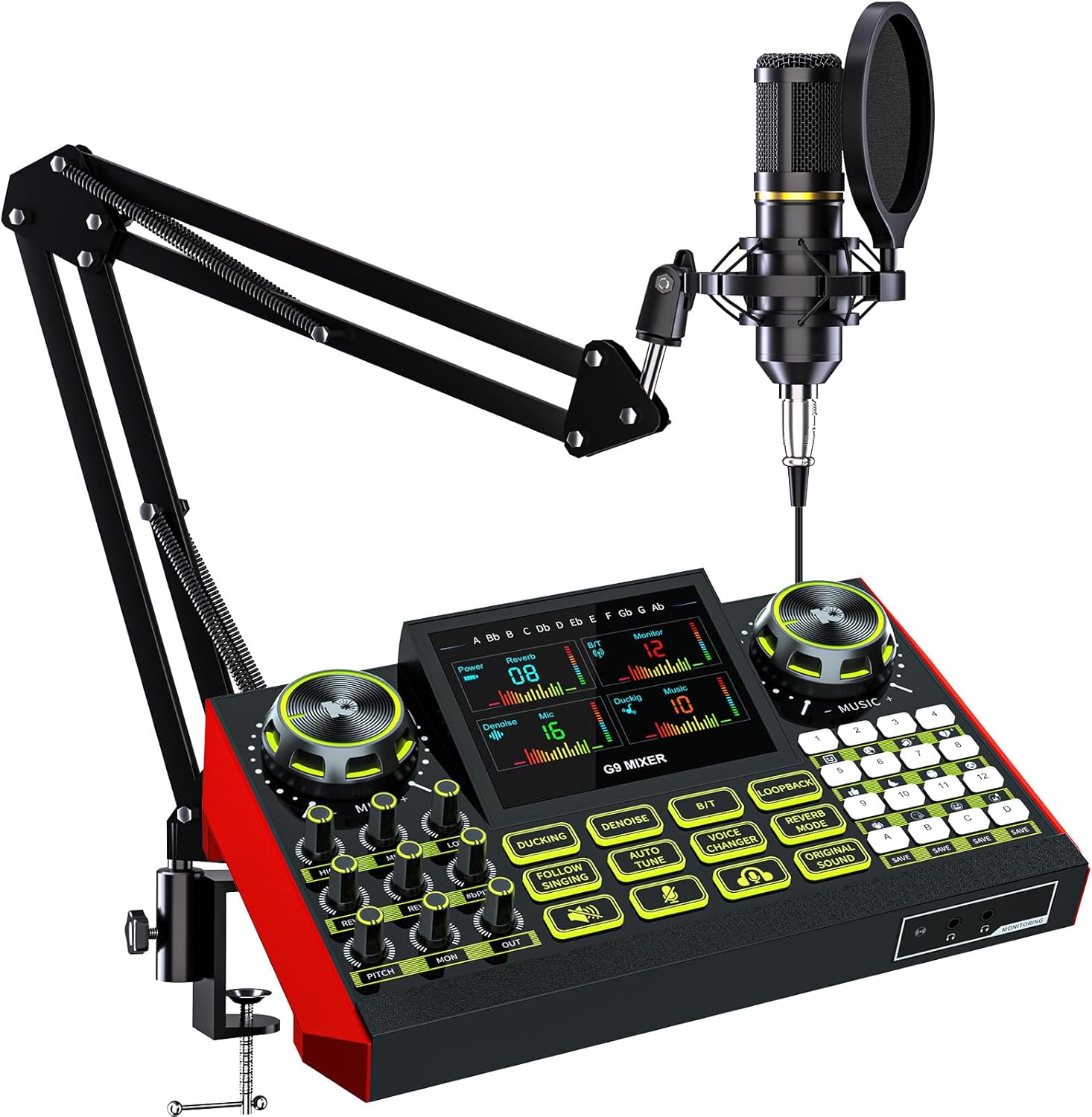 G9 Podcast Equipment Mixer Bundle