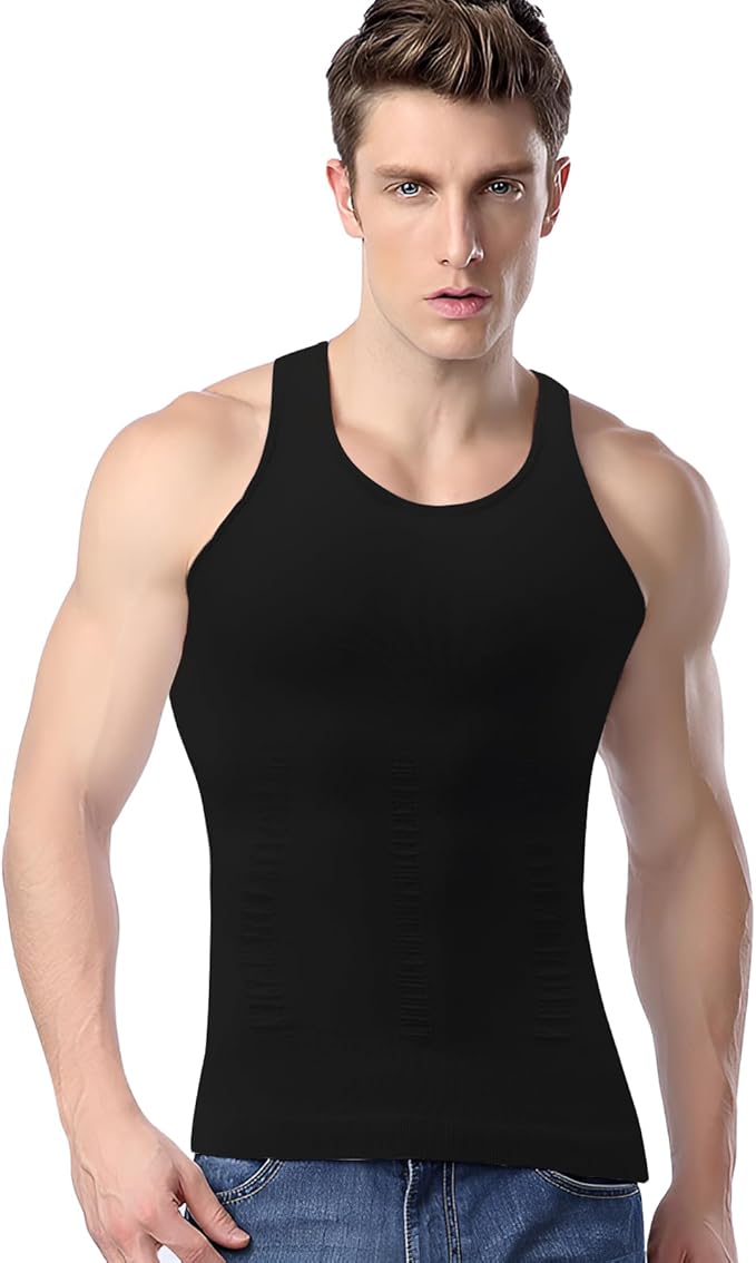 Men’s Gynecomastia Compression Shirt Body Shaper