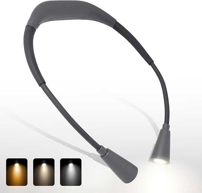 Rechargeable LED Neck Reading Light