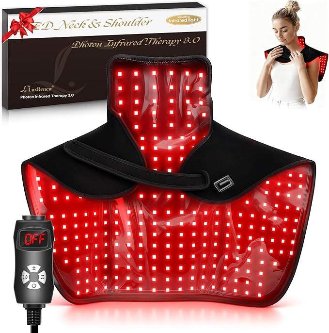 Wearable Red Light Therapy Wrap for Neck Shoulderc