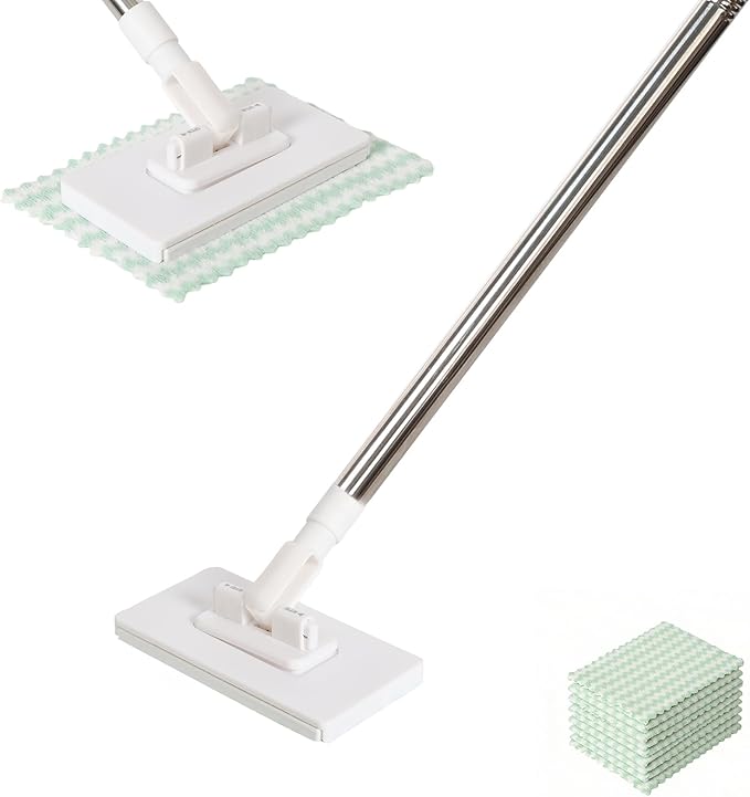 Snap Grip Mini Mop Zero Touch with 10 Cloths