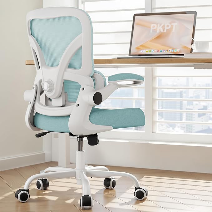 Ergonomic Blue Mesh Office Chair