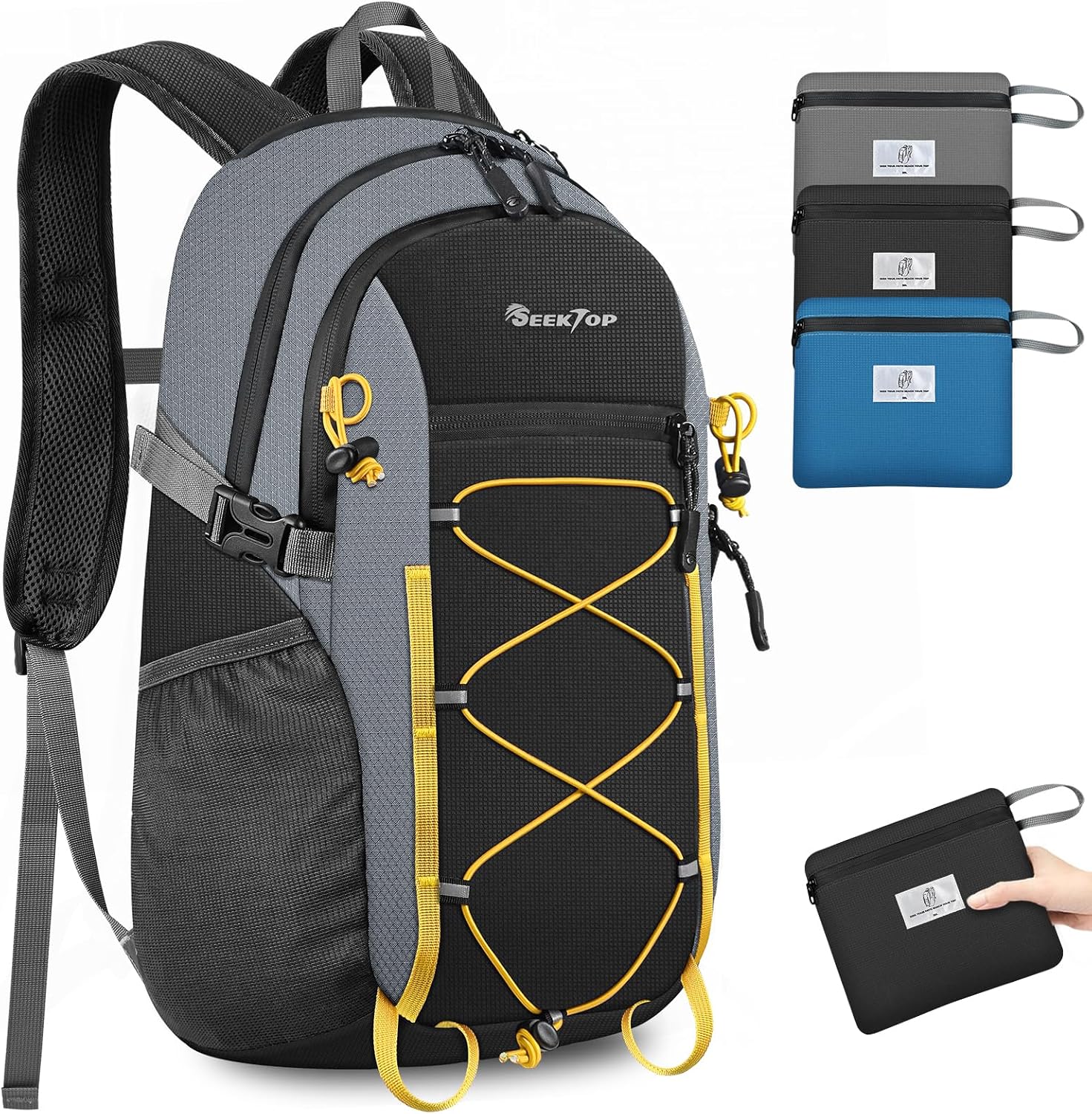 Seektop Foldable Waterproof Hiking Backpack