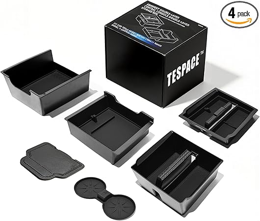 Four Piece Center Console Storage Box