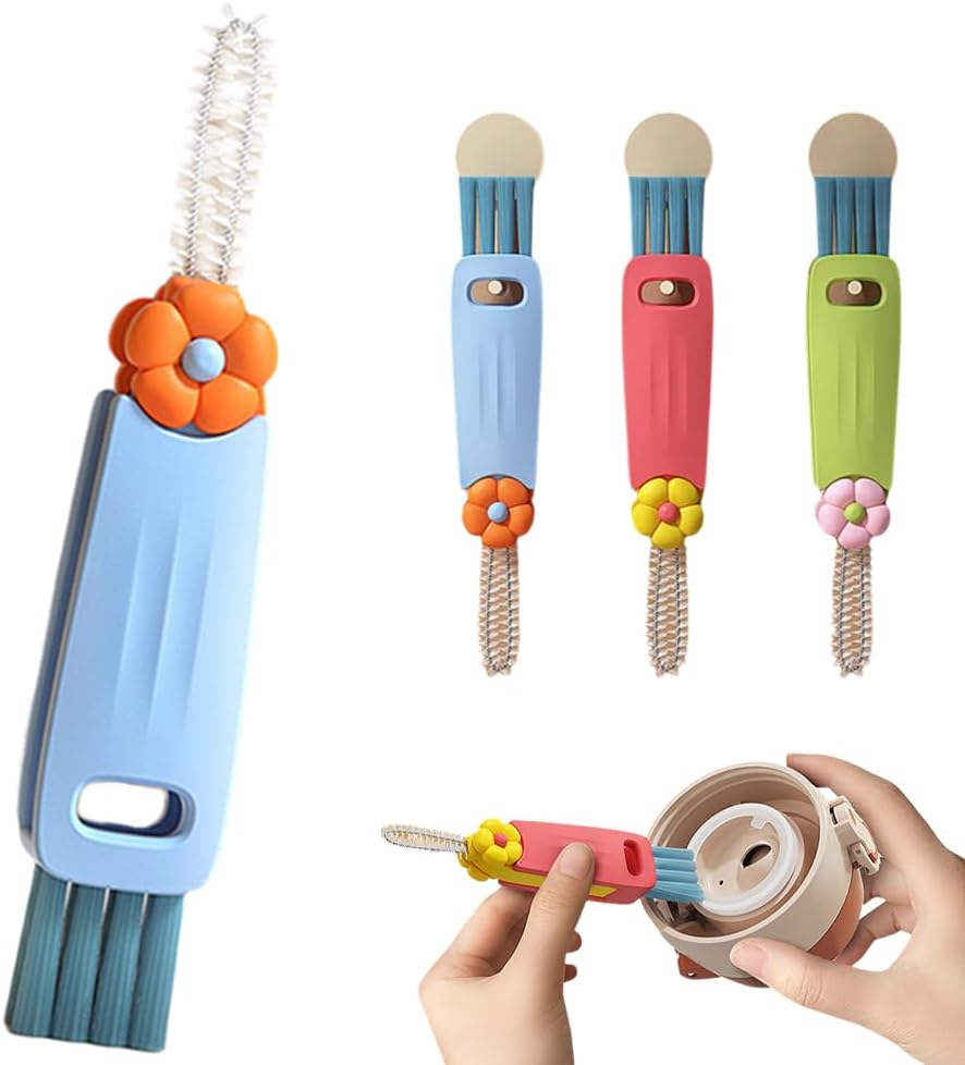 Three In One Cup Lid Brush