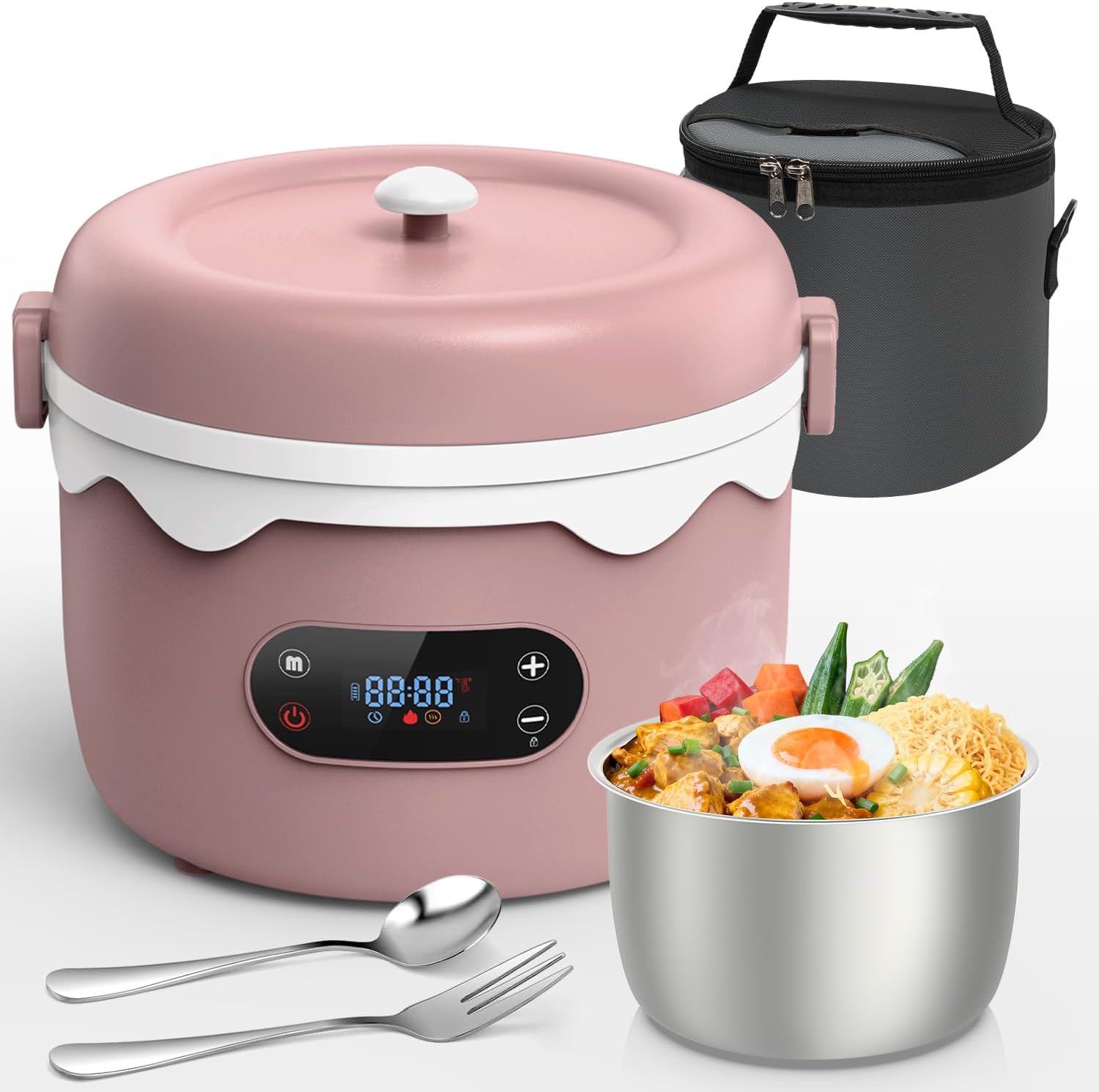 Cordless Electric Lunch Box 1.1L 16000mAh