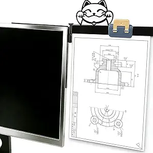 Monitor Document Typing Paper Holder