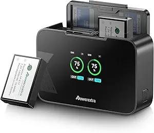 Dual Battery Fast Charging Dock