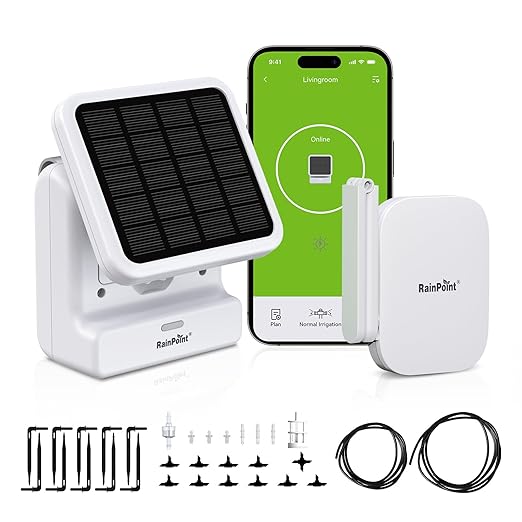 Smart WiFi Solar Plant Watering System