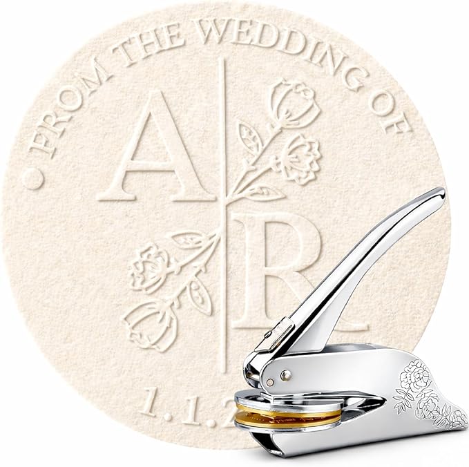 Personalized Custom Book Embosser Stamp