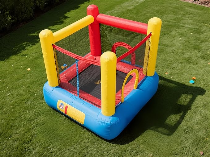All-in-One Bounce House with Slide & Ball Pit