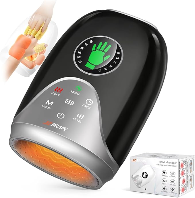Hand And Wrist Massager With Heat