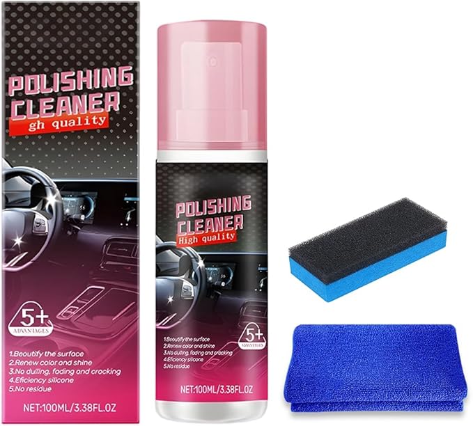 Polishing Cleaner Car Interior Spray
