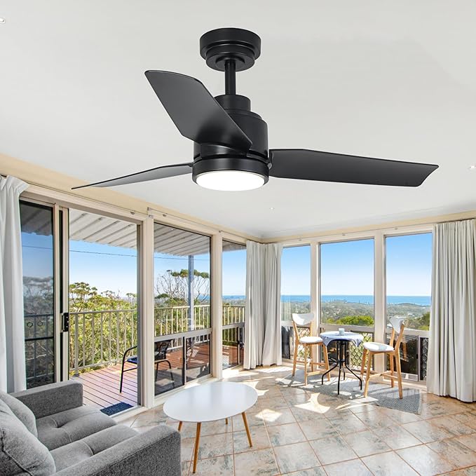 42″ Smart Ceiling Fan with Light Remote