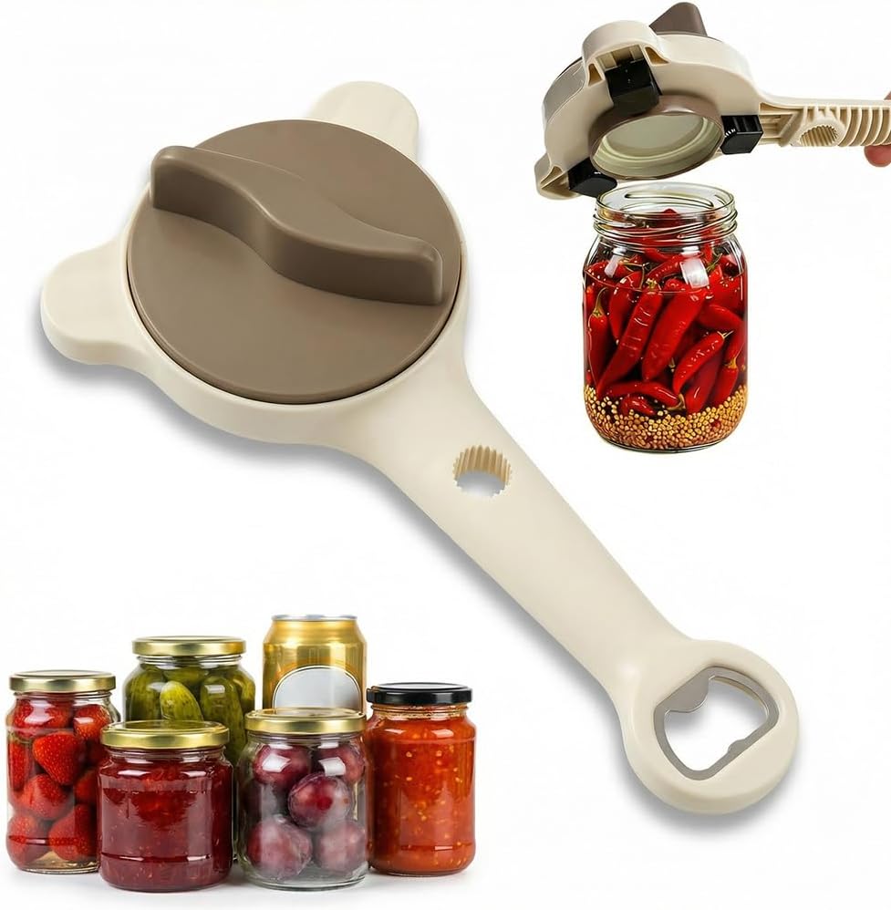 Adjustable Four In One Jar Opener