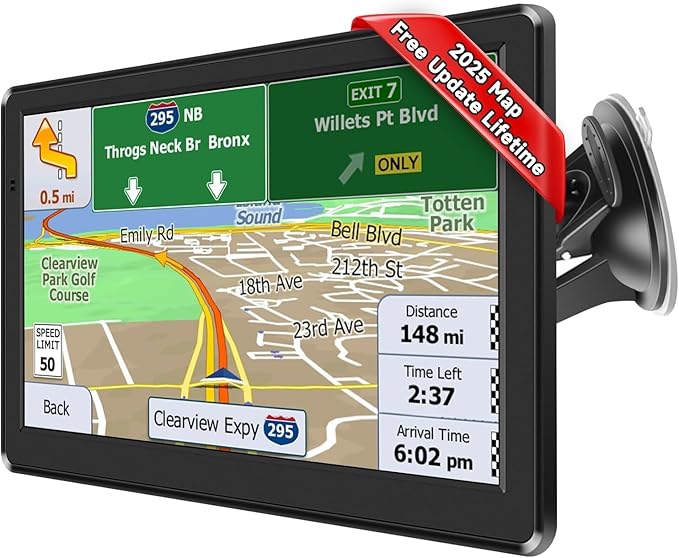 7″ Sat Nav GPS for Cars