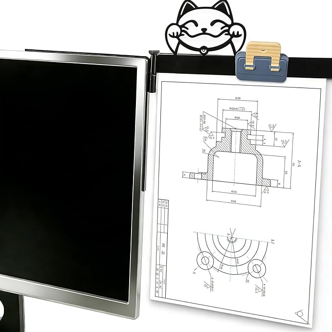 Monitor Document Holder