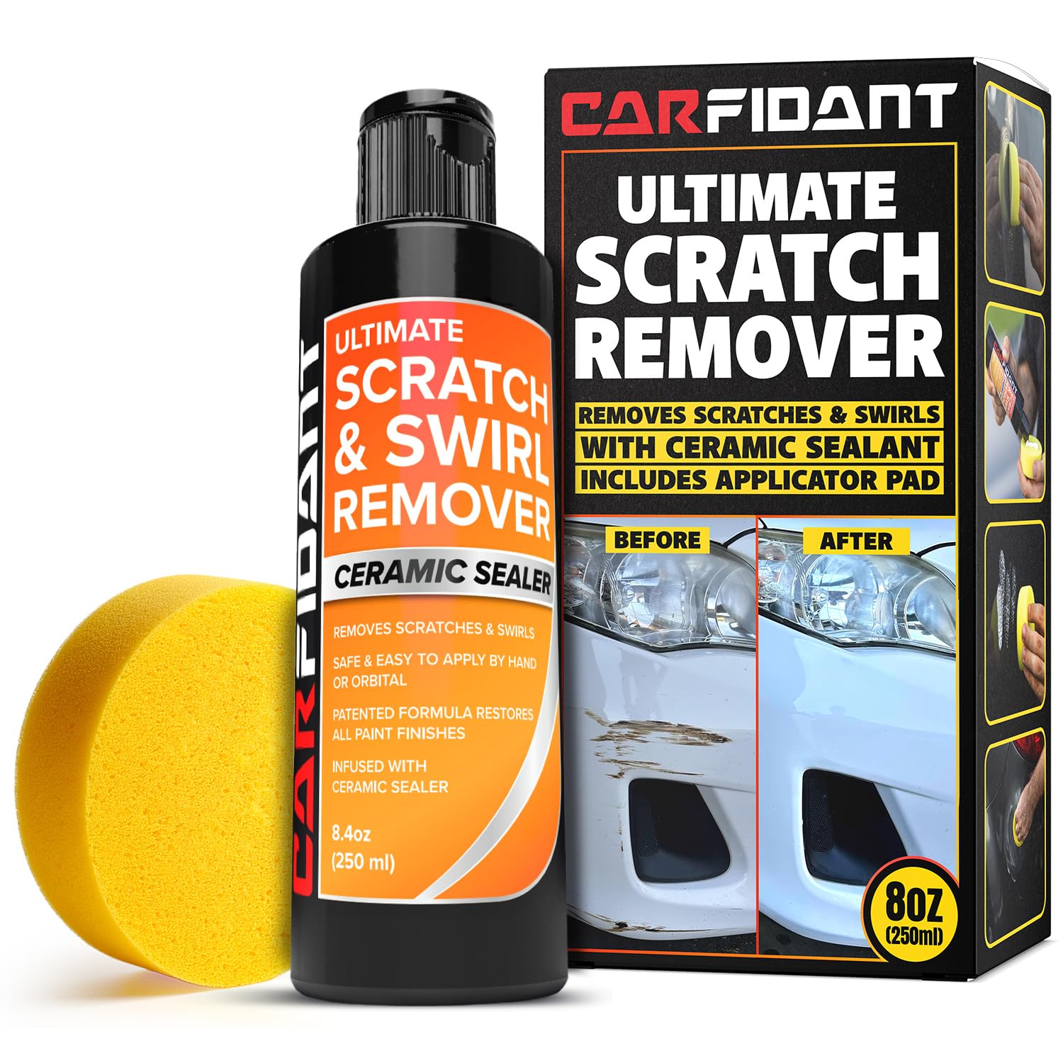 Carfidant Scratch Repair & Swirl Remover Kit