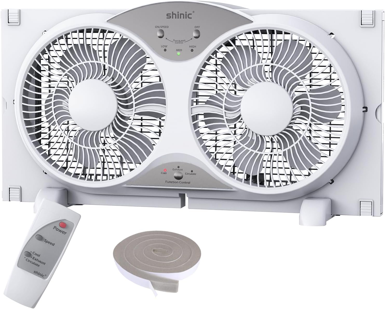 Shinic Window Fan with Remote