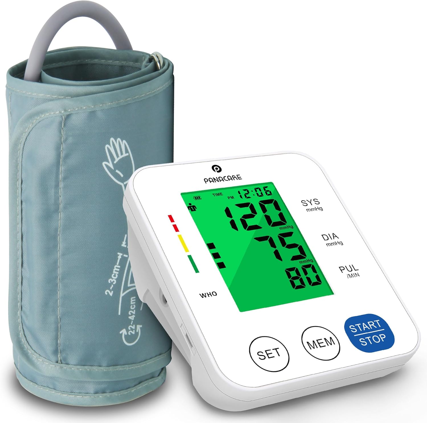 PANACARE Upper Arm Blood Pressure Monitor
