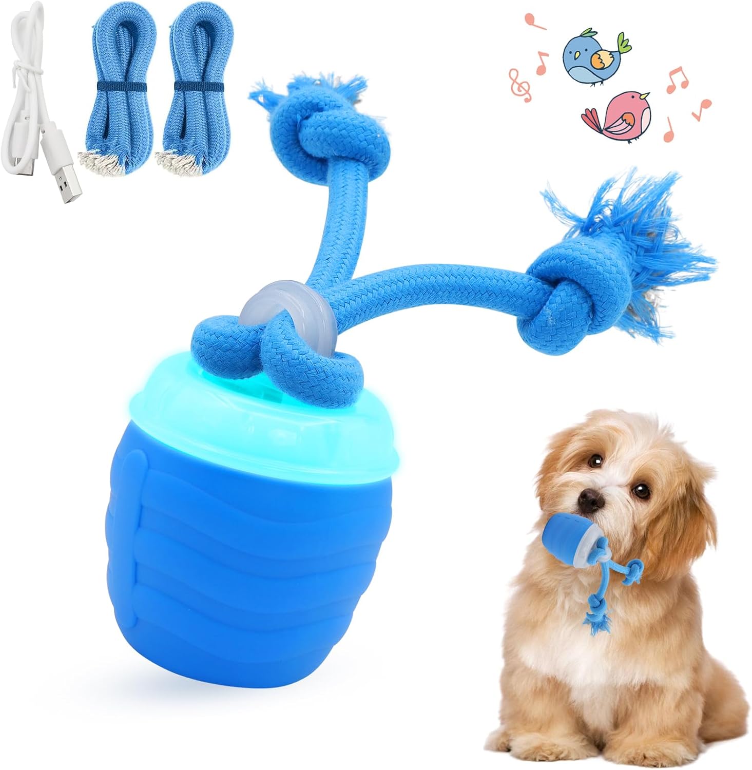 Automatic Moving Dog Toy Ball