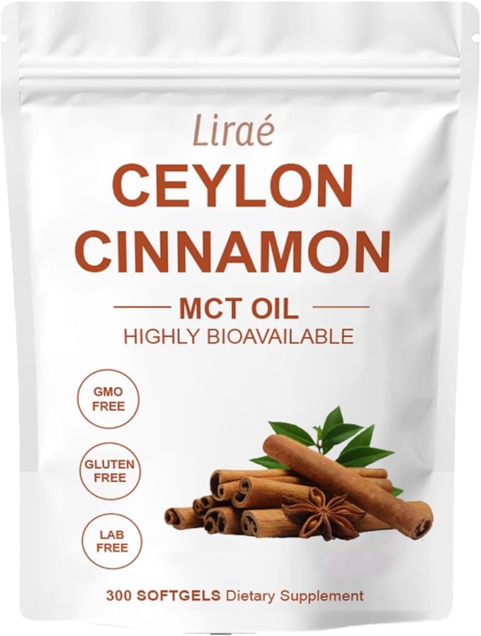 LIRAE Ceylon Cinnamon Softgels 7200mg