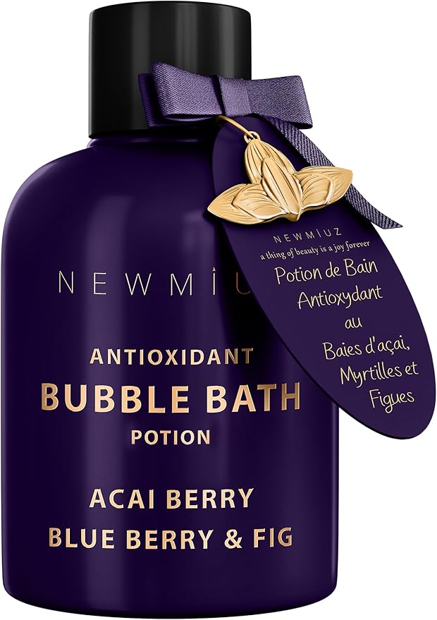 Antioxidant Bubble Bath Acai Berry Blueberry Fig
