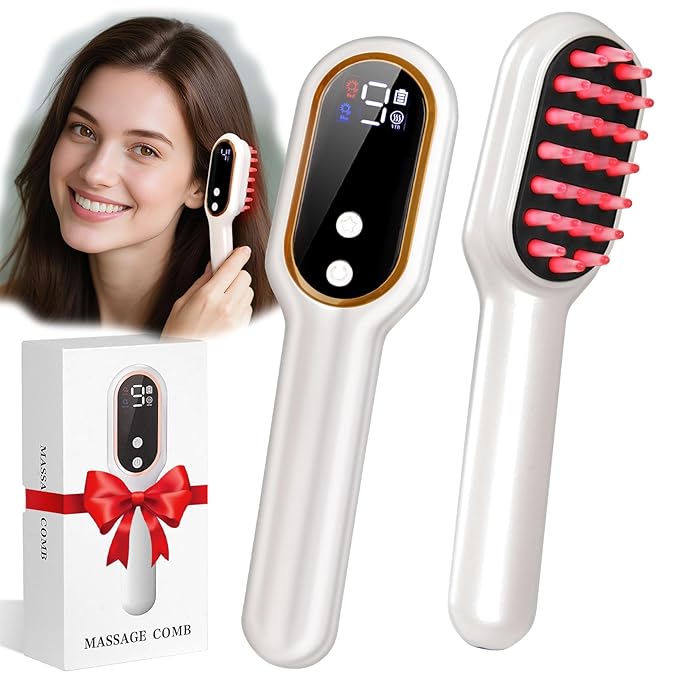 Laser Therapy Hair Growth Comb Red Light Brush
