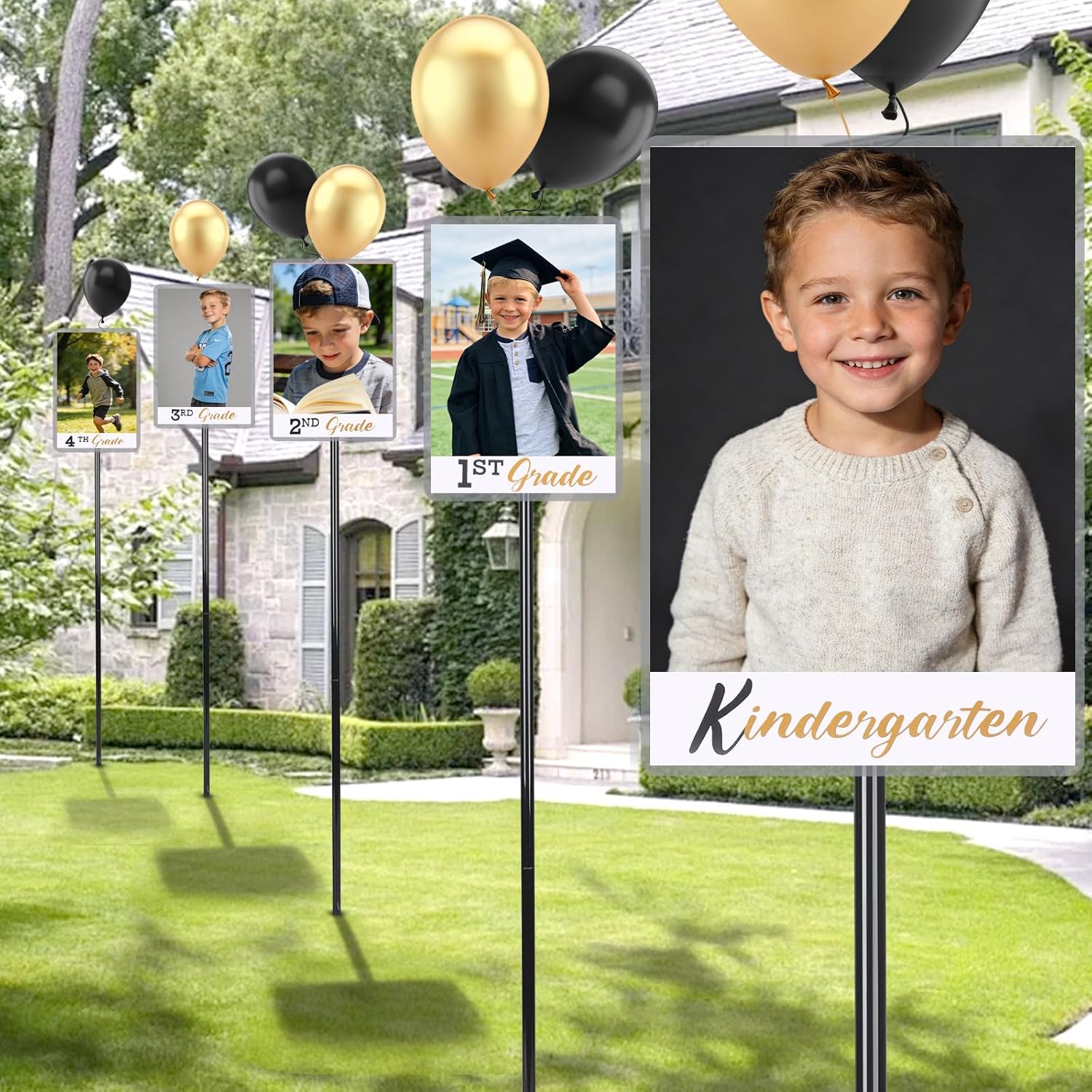 Graduation Photo Yard Signs