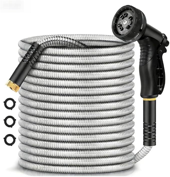 100FT Non-Expanding Garden Hose Lightweight