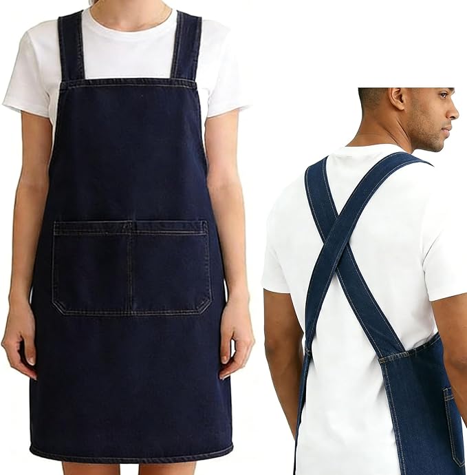 Adult Jour Lightweight Cotton Denim Apron