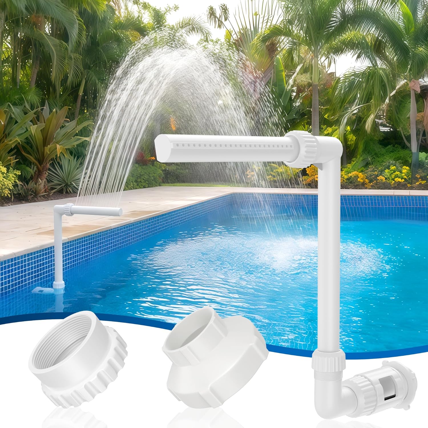 Adjustable Pool Fountain Water Sprinkler