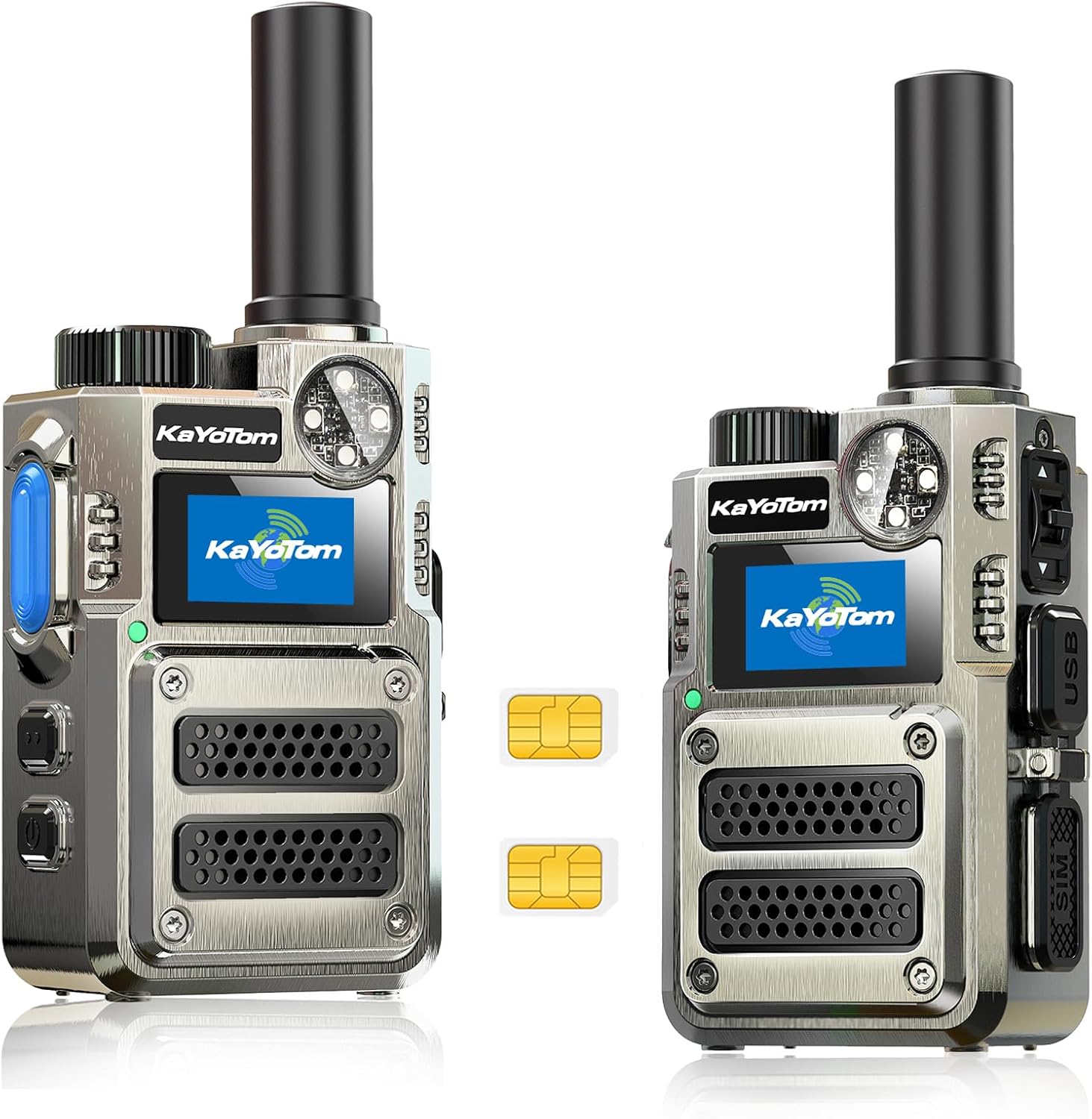 Global Unlimited Range 4G LTE PoC Walkie Talkie