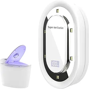 Smart Rechargeable UV-C Toilet Sanitizing Light