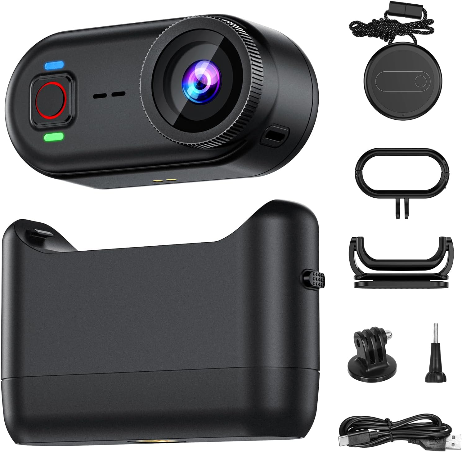 Toberto 4K Thumb Action Camera (Ultra-Compact POV Cam)