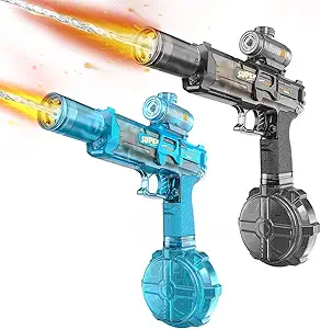 Electric Automatic Water Blaster 2-Pack with LED Effects