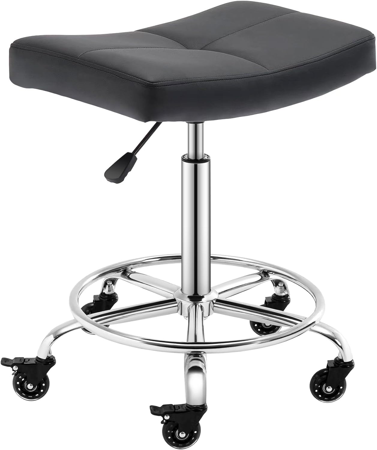 Adjustable Rolling Swivel Stool Chair