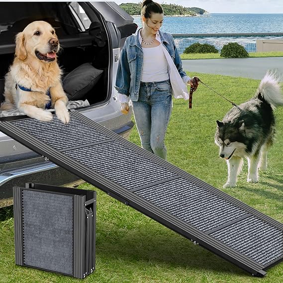 Heavy-Duty Portable Folding Dog Ramp