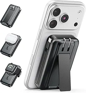 DR.HILL 10,000mAh Magnetic Power Bank with Built-in AC Plug