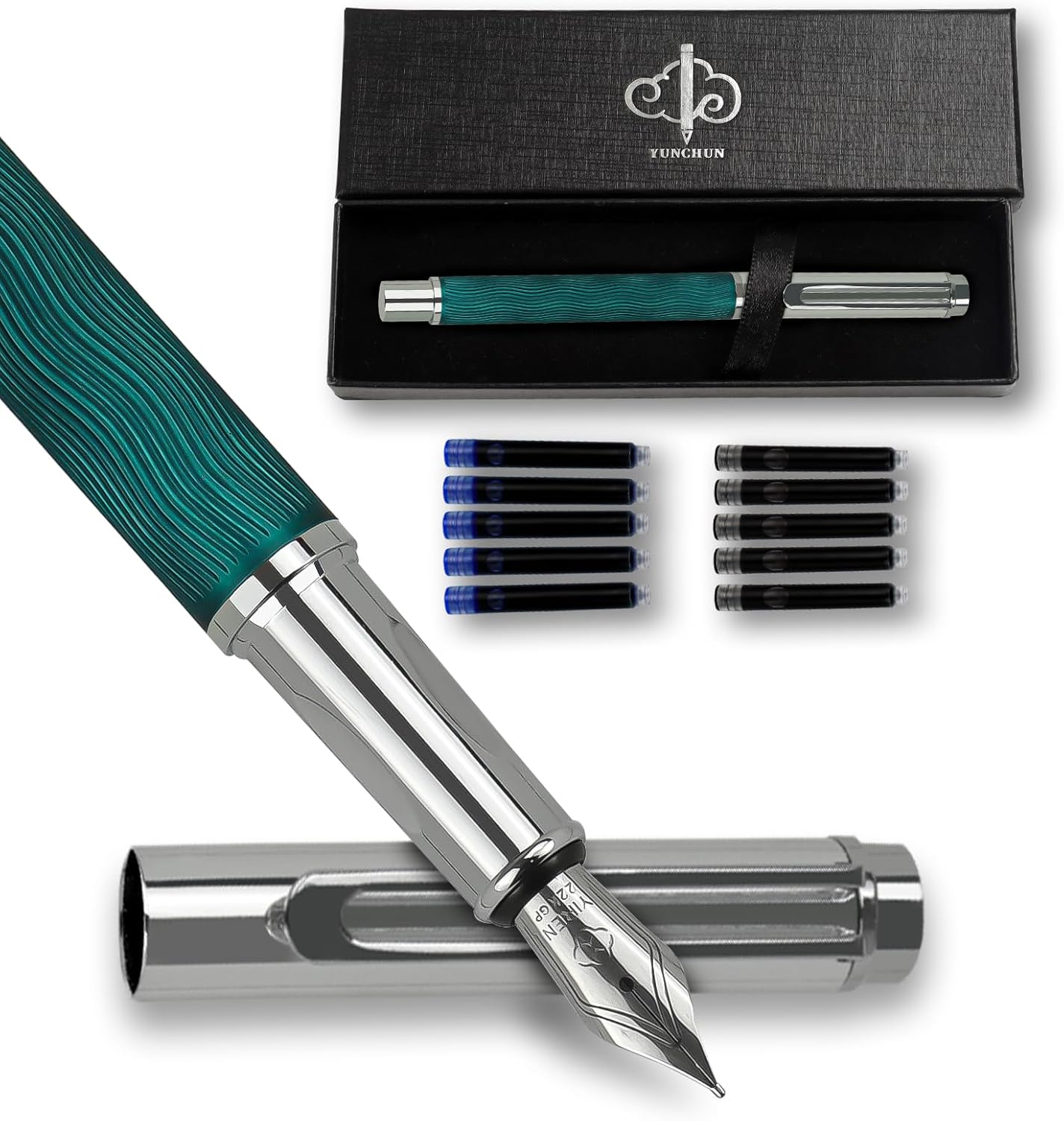 YUNCHUN Streamlined Fountain Pen Gift Set